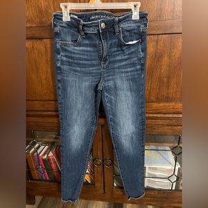 Women’s American Eagle skinny jeans, size 10 long